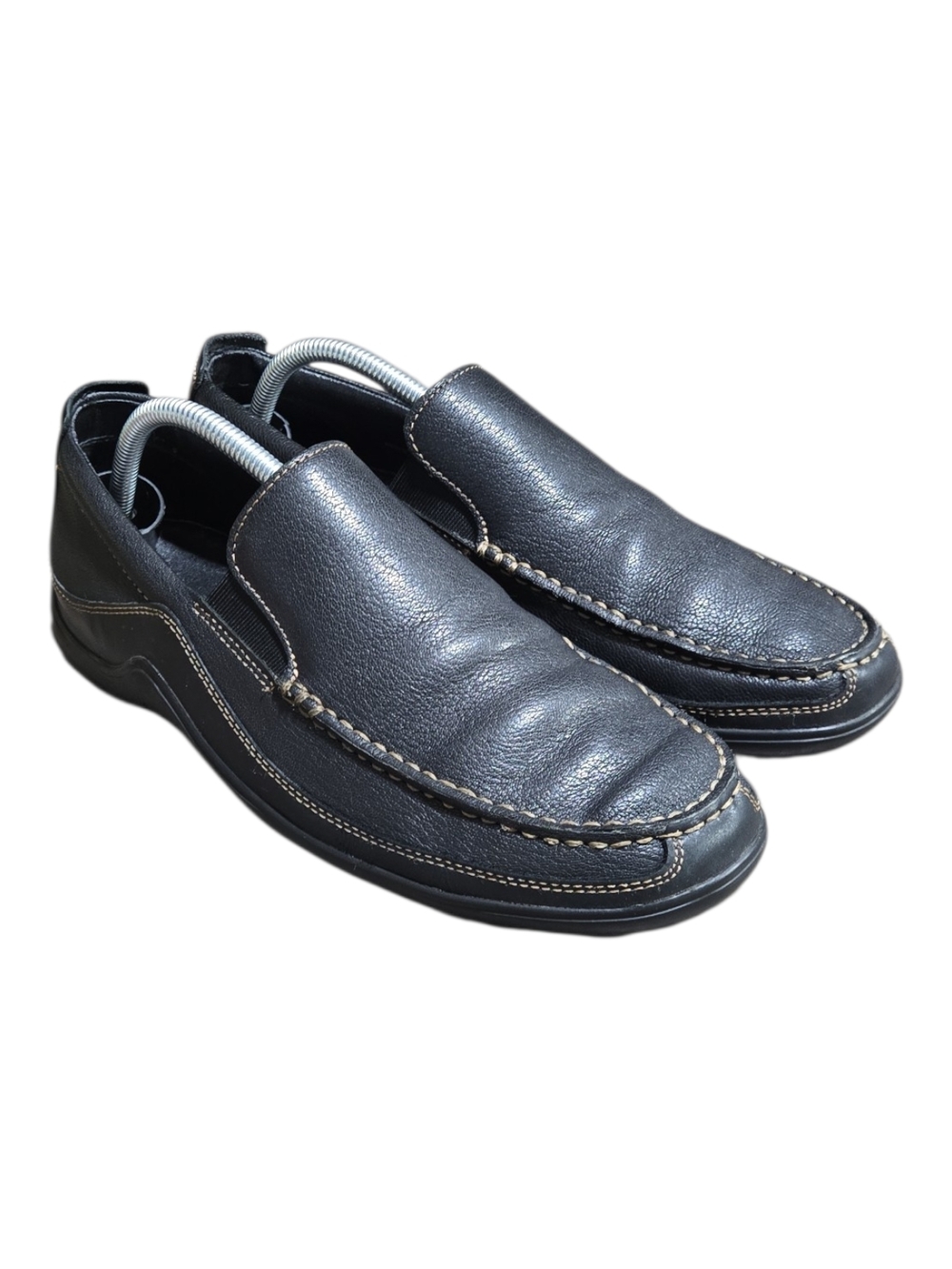 Cole Haan Men's Black Leather Tucker Venetian Loafers C03557 Size 10M